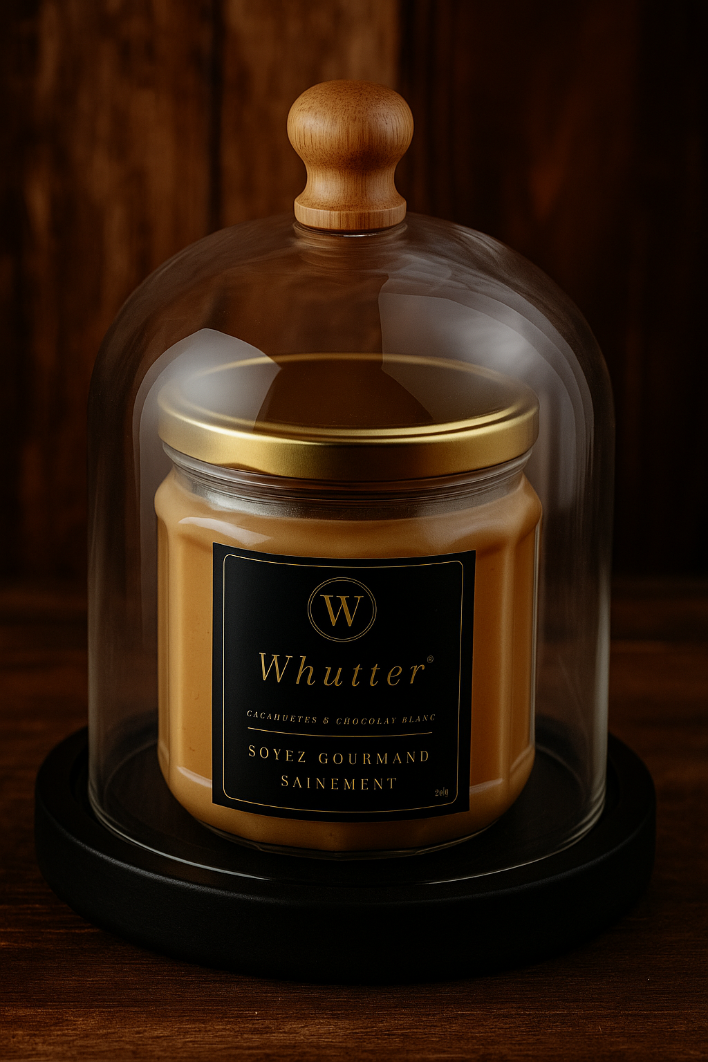 Beurre de cacahuètes au chocolat blanc